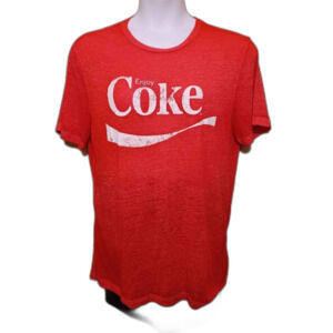 Enjoy Coca-Cola Vintage Brand Red T-shirt Size Large